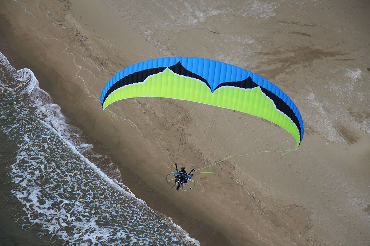 Paragliding Experience from Side