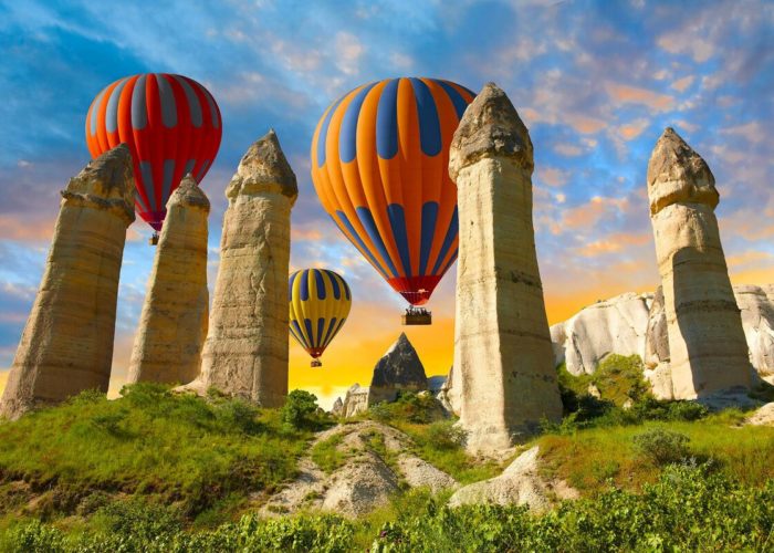 Side Cappadocia Tour with Hot Air Balloon Flight