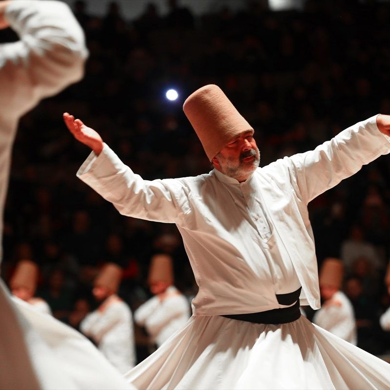 Whirling Dervishes in Istanbul