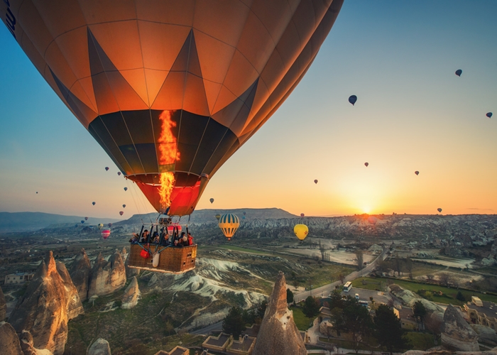 Kemer Cappadocia Tour With Hot Air Balloon Flight
