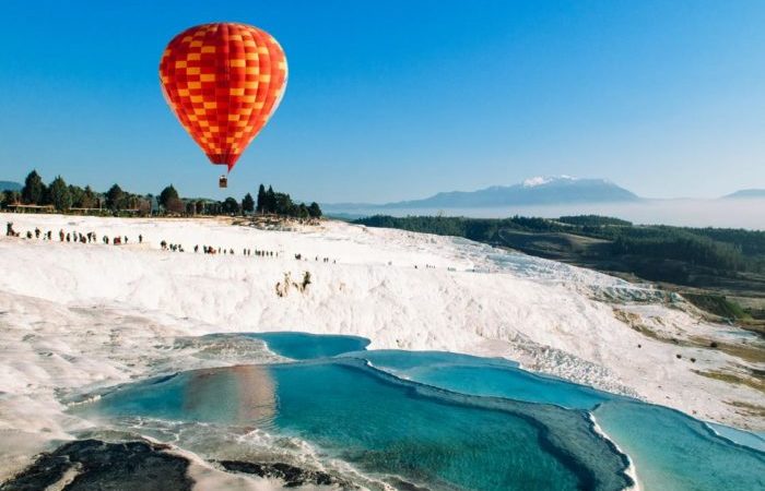 Kemer Pamukkale Tour with Hot Air Balloon Flight