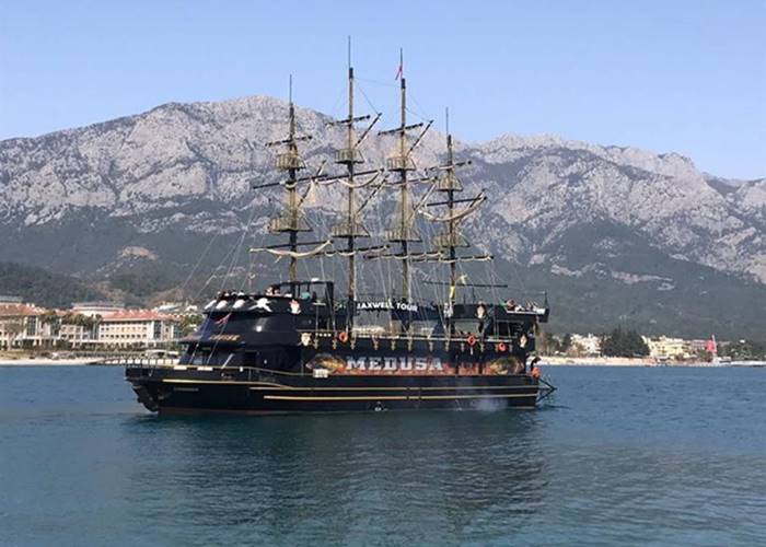 Kemer Pirate Boat Trip