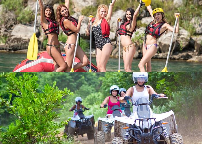 Kemer Rafting and ATV Safari – 2-in-1 Adventure